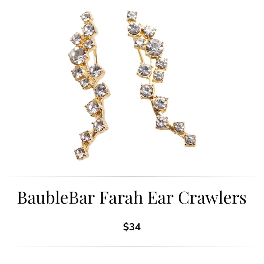 BaubleBar crawler earrings - Picture 4 of 5